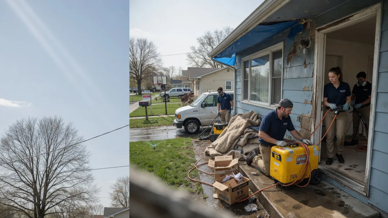 Basement Flood Cleanup in Mcroberts, KY near me